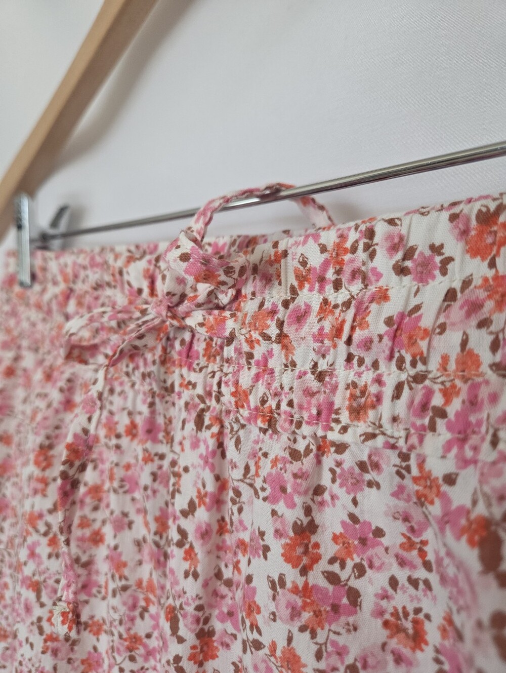 GAP Cottagecore Floral Cotton Wide Straight Leg Lounge Pants - Picture 3 of 14